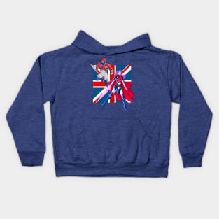 Captain Britain and Captain Britain Kids Hoodie